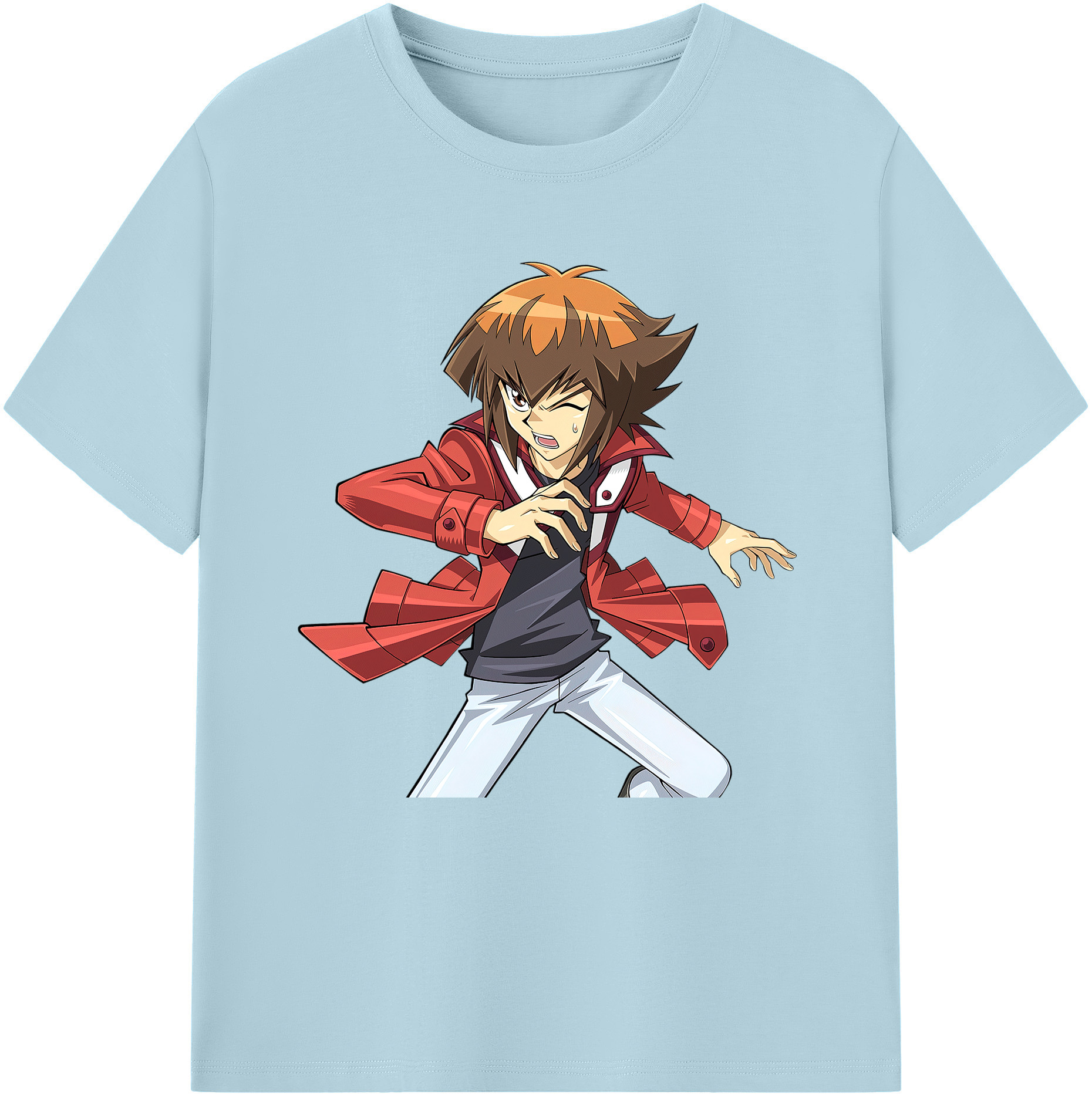 （画像用） 遊☆戯☆王 Yu-Gi-Oh! 綿100％半袖Tシャツ（フロントプリント）